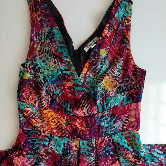 Corey P Dresses & Skirts - Corey P colorful dress w pockets size 8